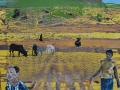 Farmer and family near Hni-Kyaik-Su Paya